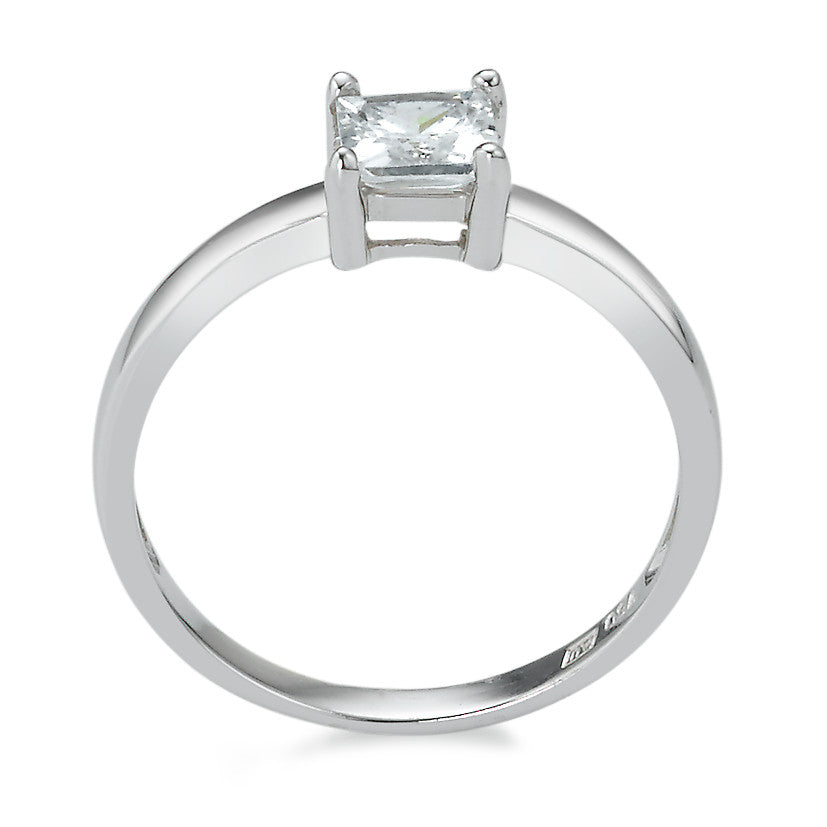 Anello Oro bianco 750/18 carati Zirconia