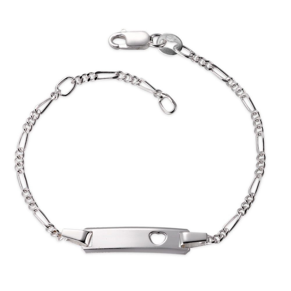 Bracciale Personalizzato In Argento 925 Per Bambina – Inciso Con Nome, Lunghezza Regolabile 12-14 Cm – Regalo Originale Per Battesimo, Comunione, Natale - 2