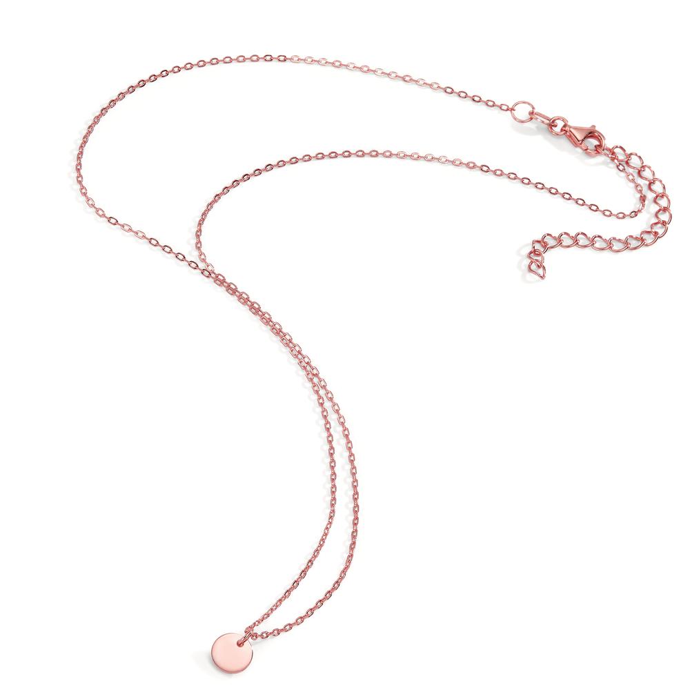 Collana Argento rosa dorato 40-45 cm