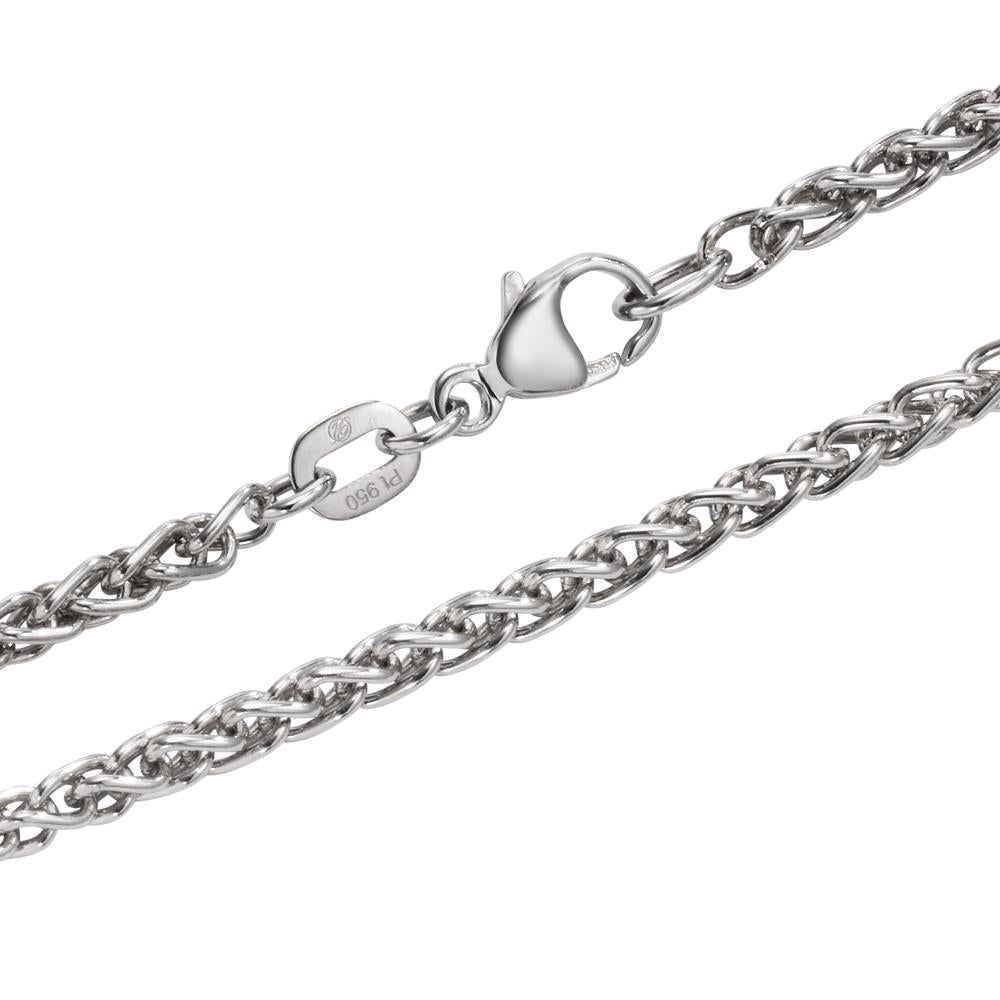 Bracelet Platine 950 19 cm