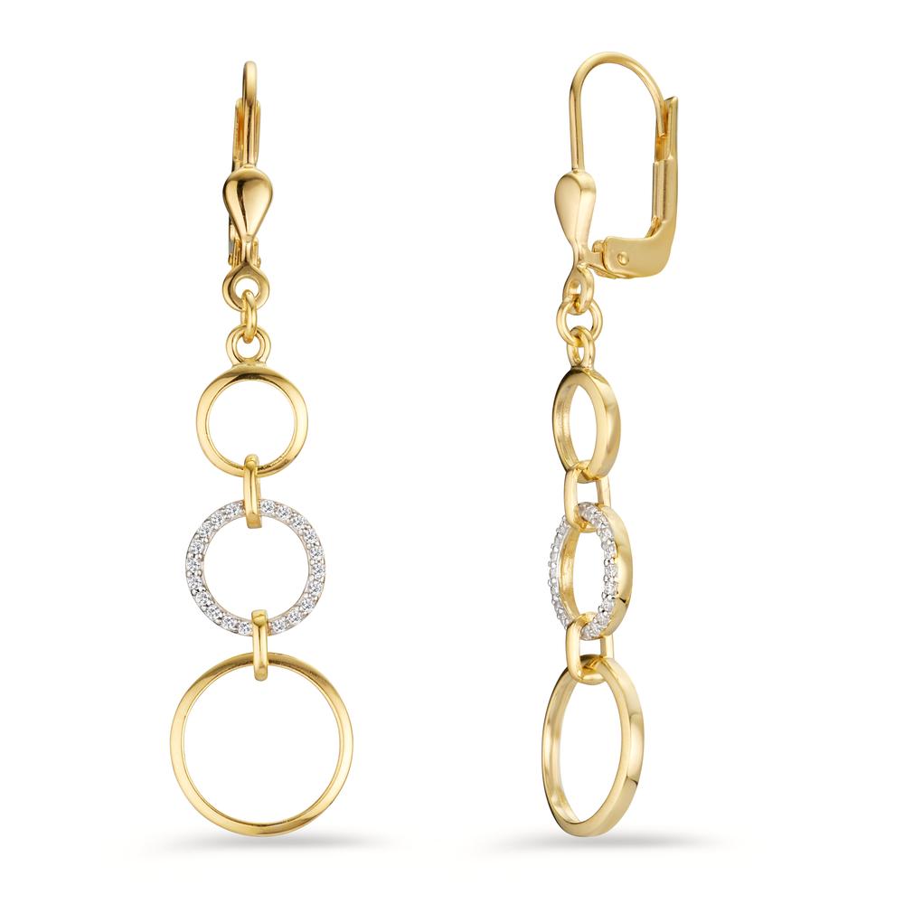 Orecchini Donna Oro Giallo 9 Carati (375) - Design Classico Italiano, Confezione Regalo Di Lusso, Carissima Gold
