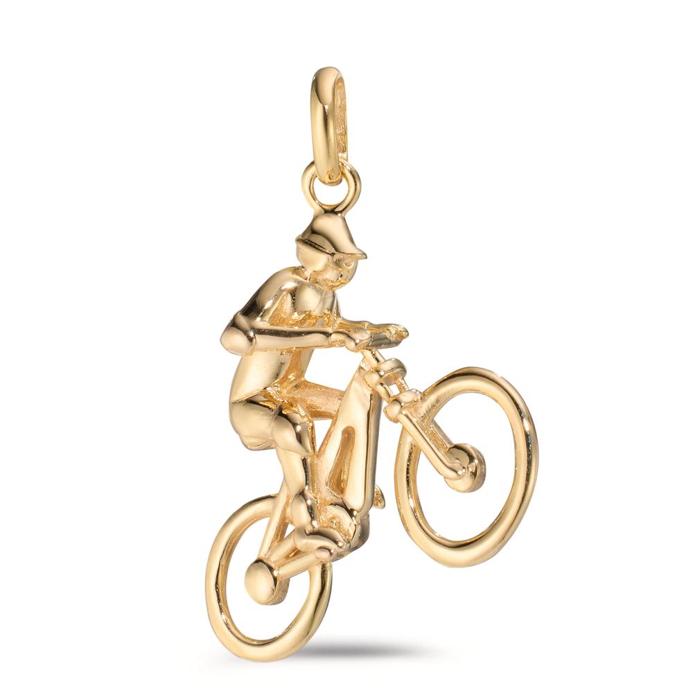 Anhänger 375/9 K Gelbgold Fahrrad – Rhomberg Schmuck
