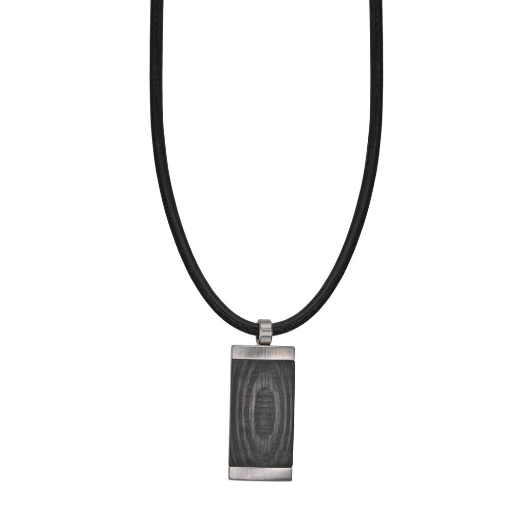 Collana In Vera Pelle Unisex 3mm, Prodotta In Germania Con Chiusura In Acciaio Inox, Lunghezza 61cm, Eleganza E Robustezza - 5