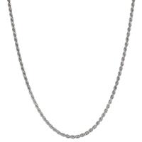 Halskette Silber rhodiniert 45 cm
