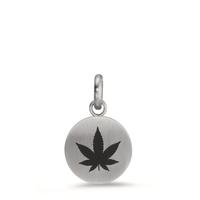 Signature Coin Cannabis Edelstahl emailliert Ø15,0mm