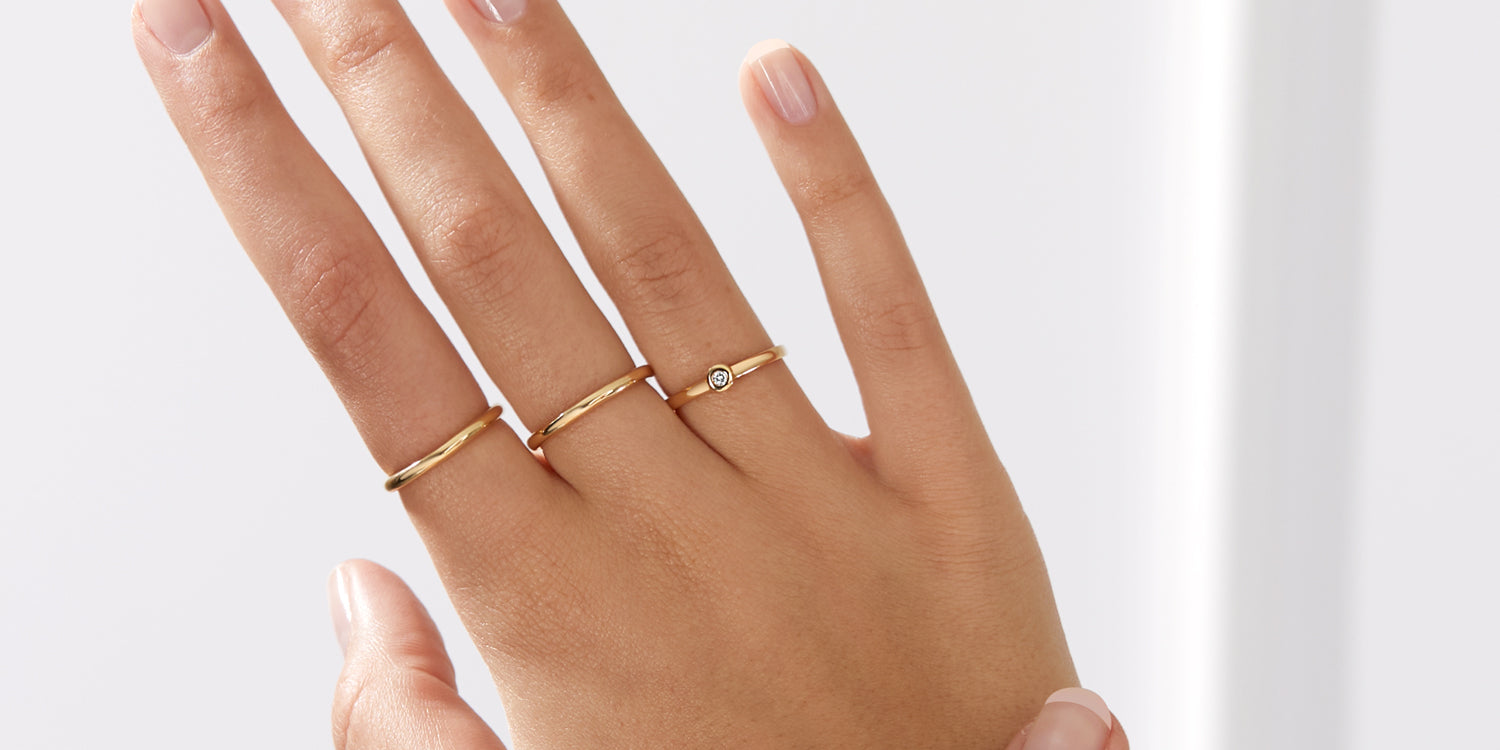 Damen - Ringe - Gold