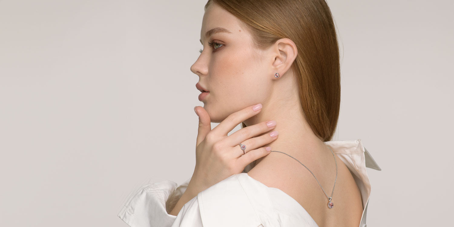 Luxus aus Morganit & Diamanten