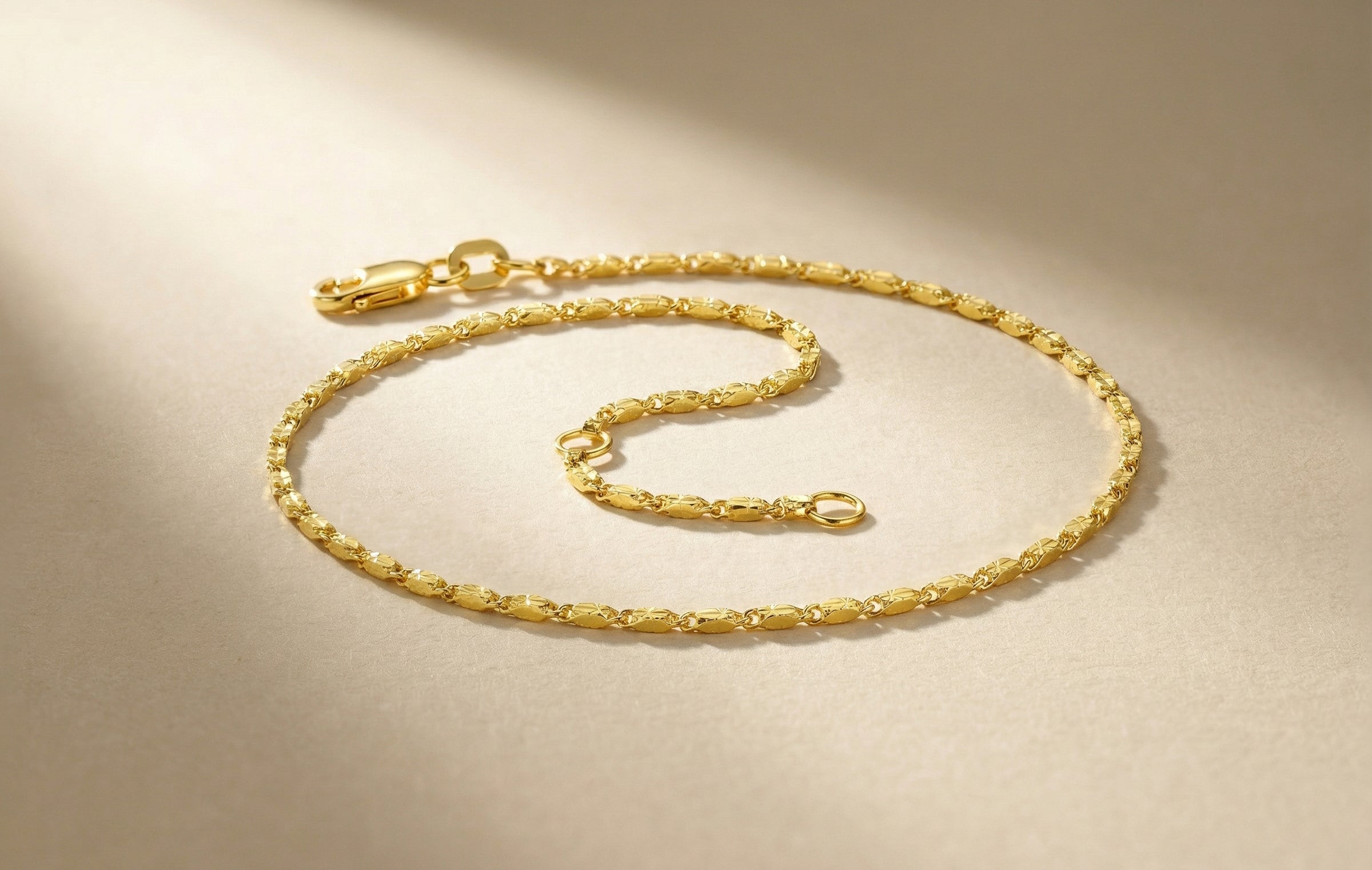 Damen - Fussschmuck - Gold