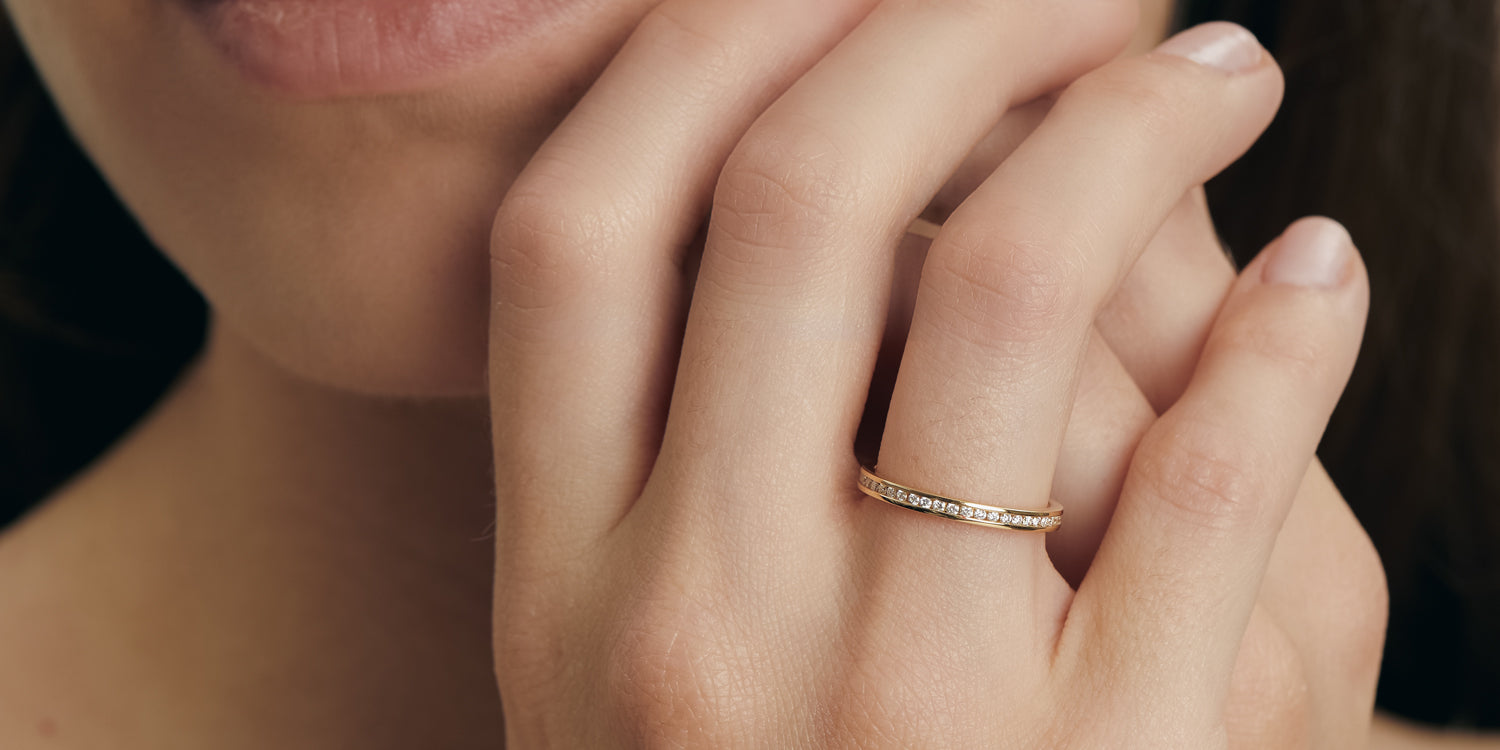 Paare - Memory Ringe - Gelbgold