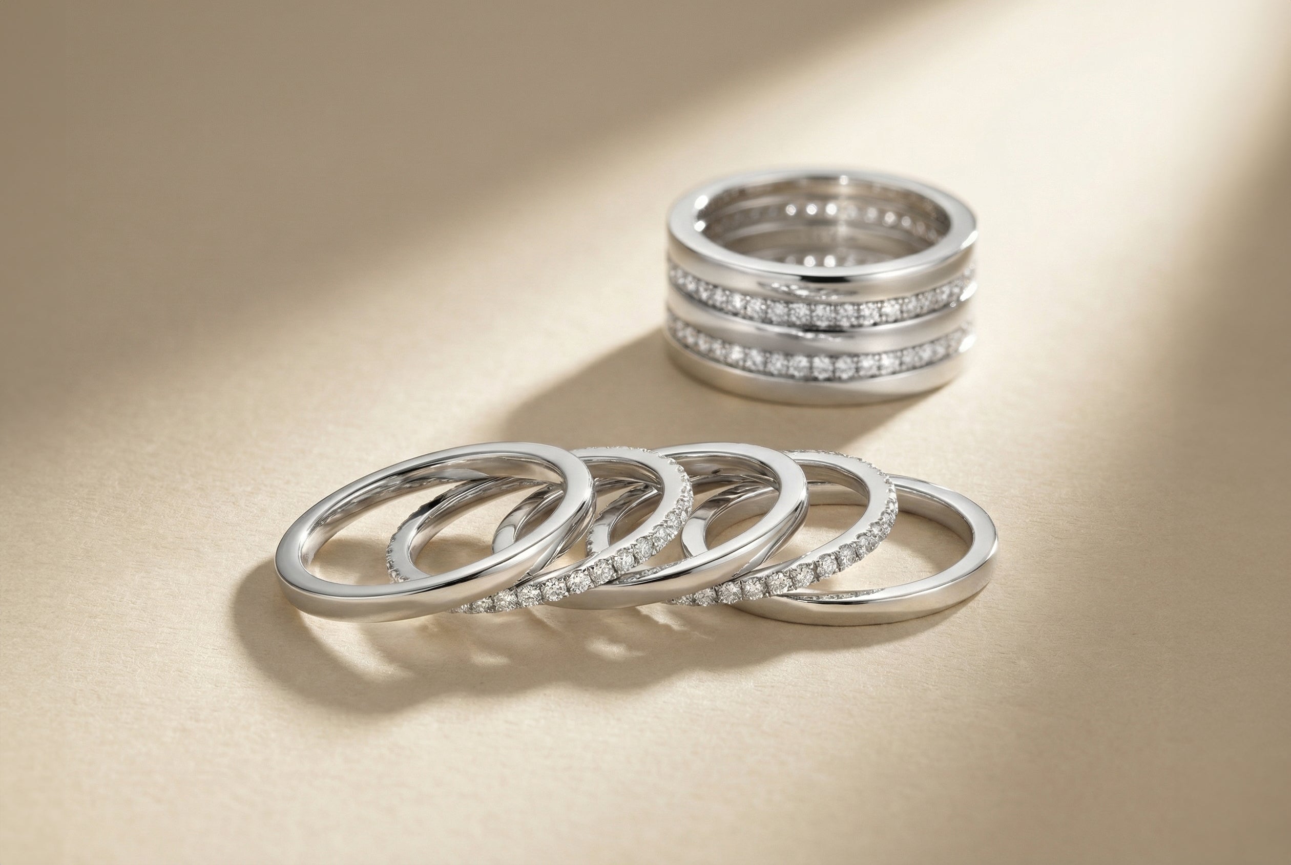 Damen - Ringsets - Ringsets Silber
