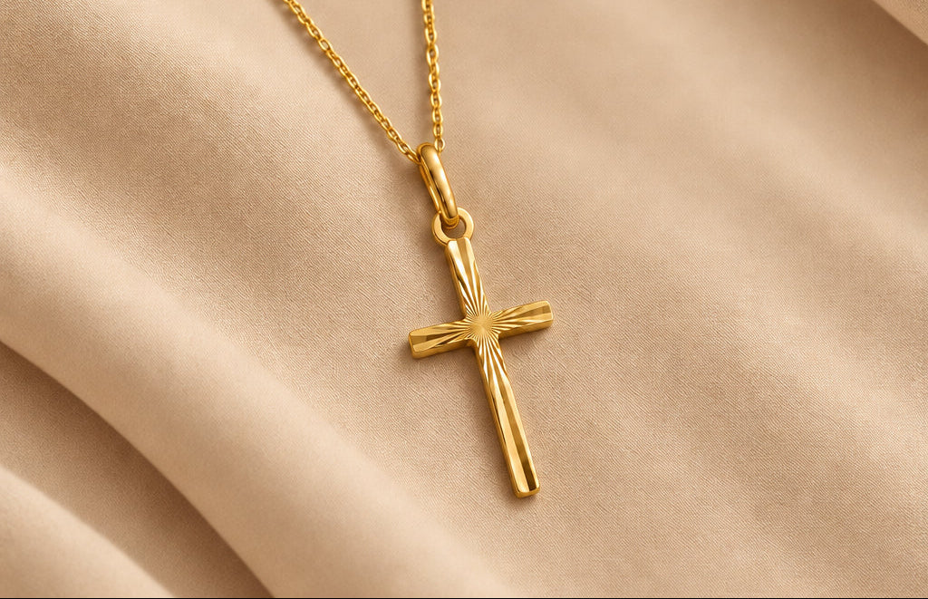 Kinder - Halskette mit Kreuz