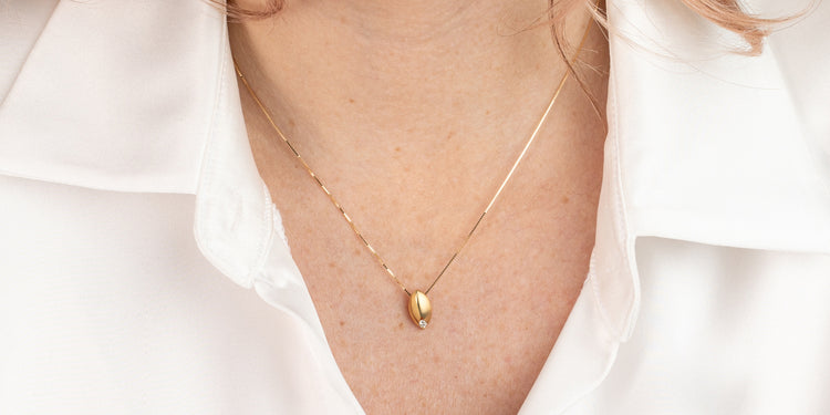 Damen - Anhänger - Gold