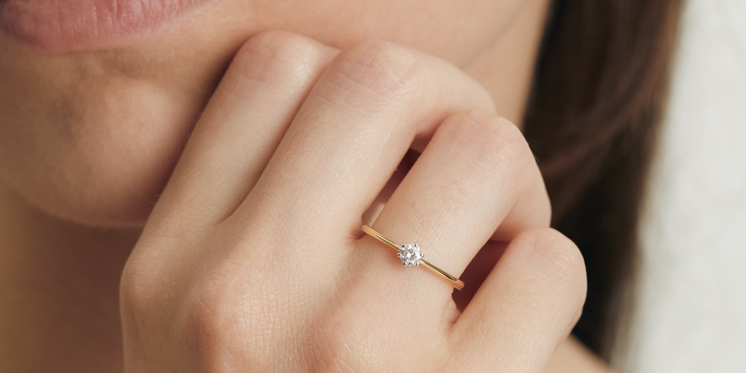 Paare - Verlobungsringe - Gelbgold