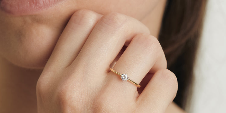 Paare - Verlobungsringe - Gelbgold