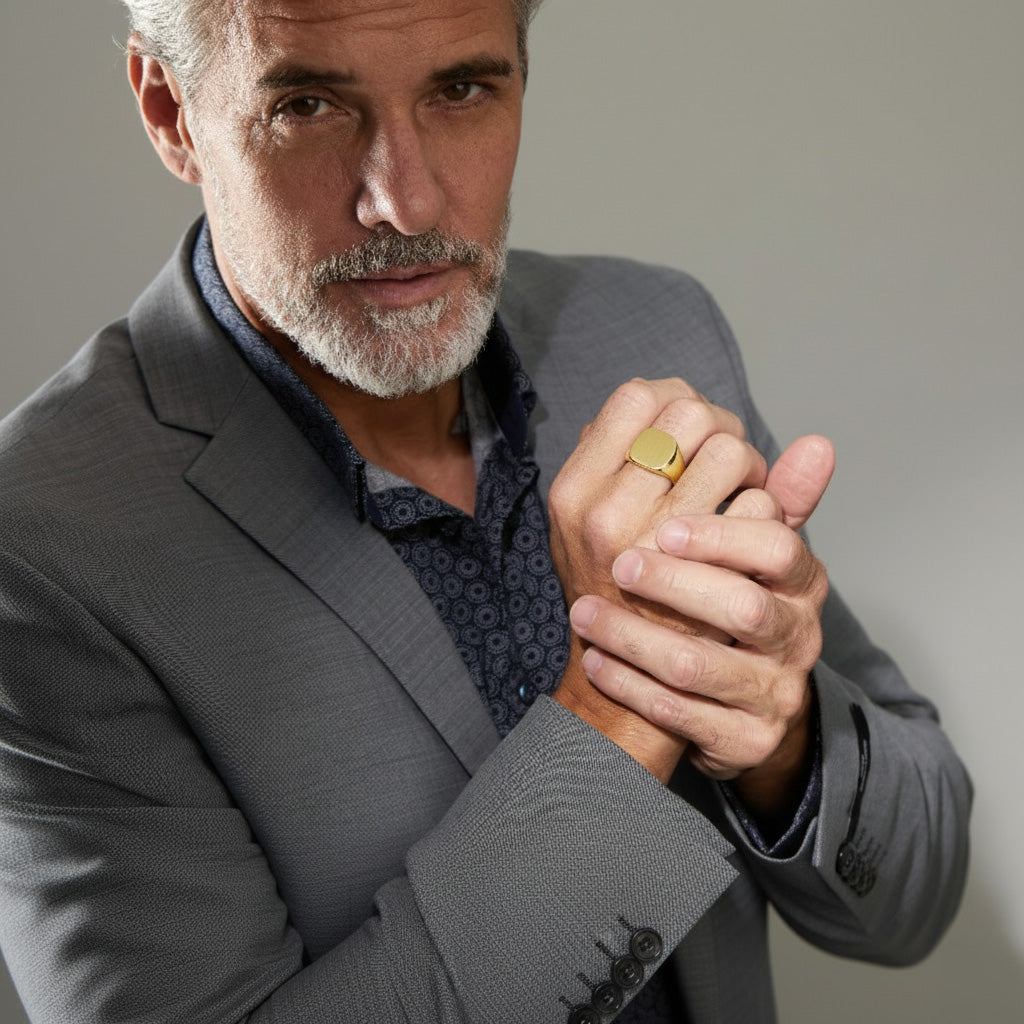 Goldene Siegelringe