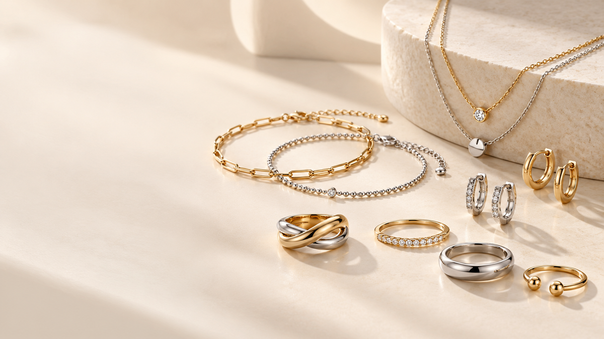 Gold oder Silber? Hauptsache dein Stil.