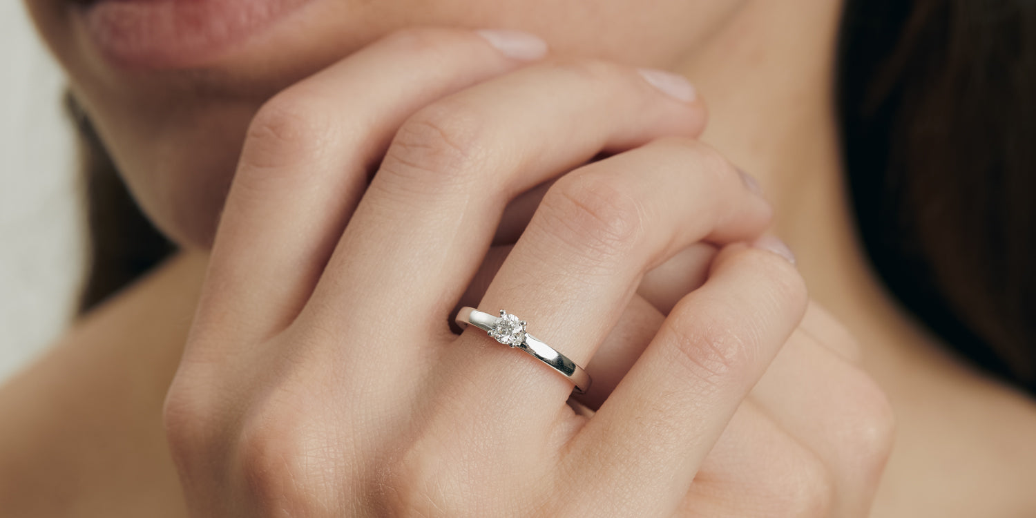 Paare - Verlobungsringe - Weissgold