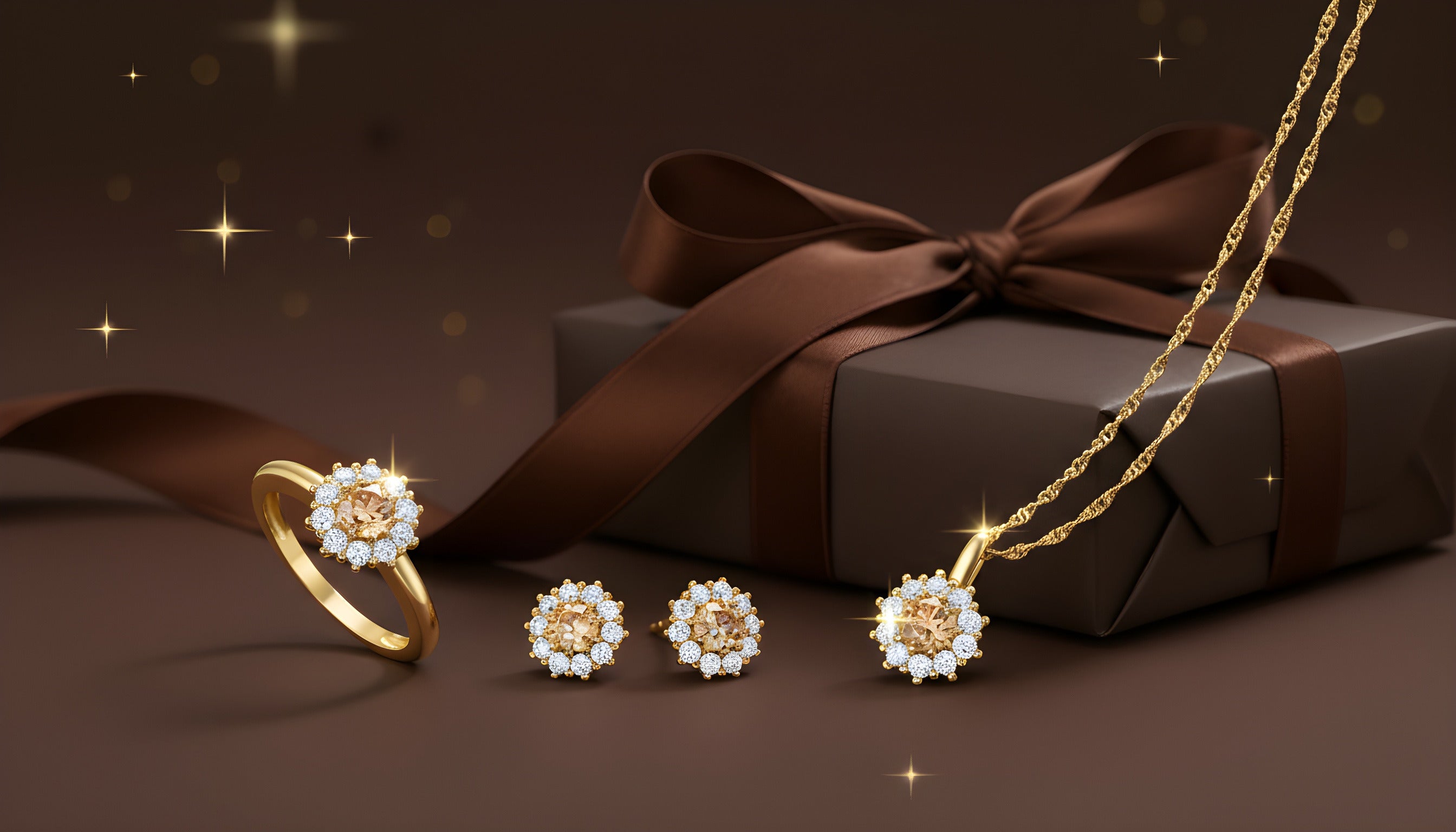 Glanzvolle Geschenke in Gold