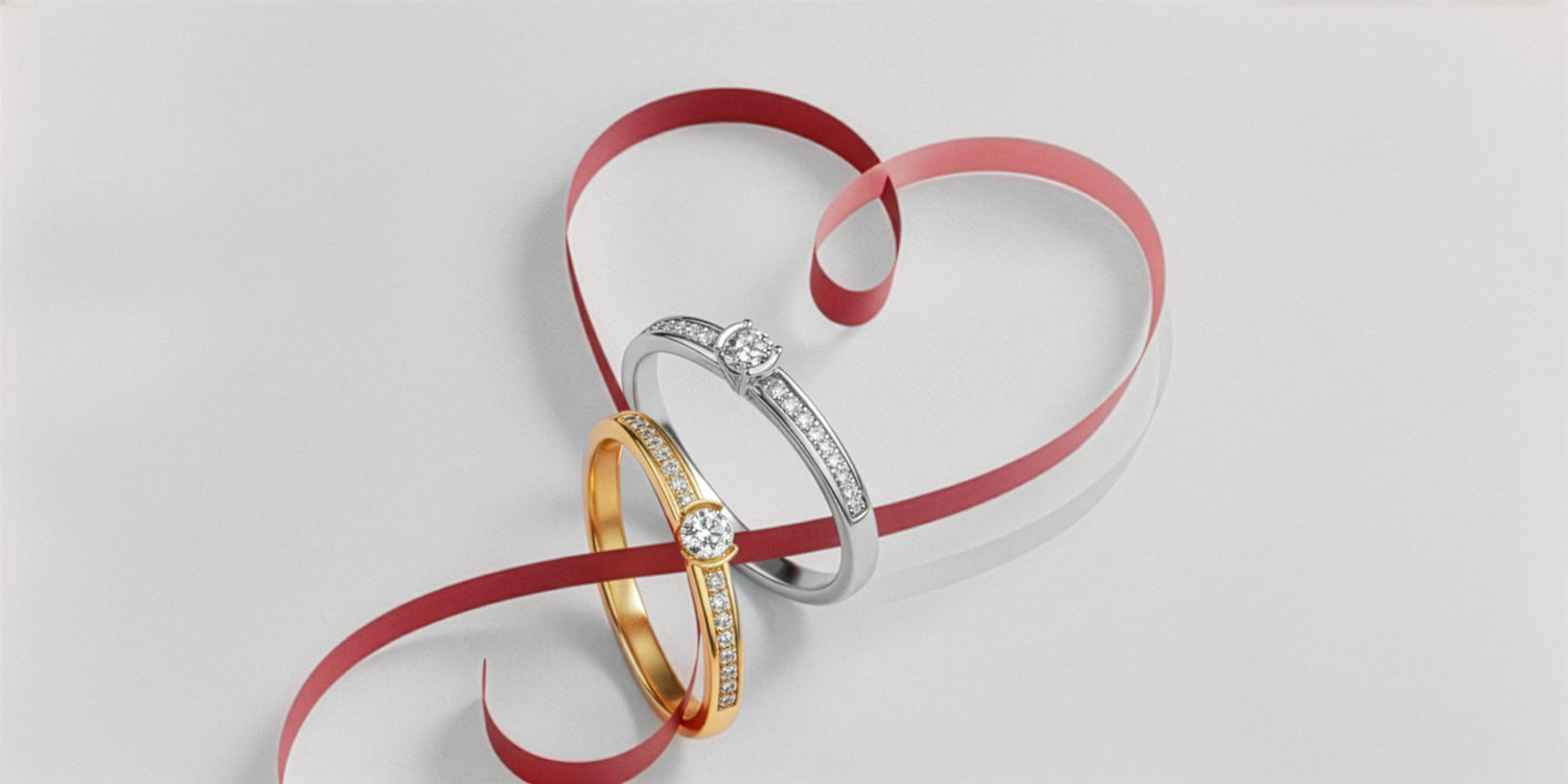 Geschenke - Valentinstag - Solitärringe