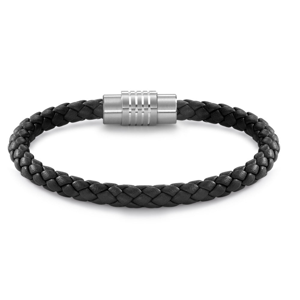 Bracciale Acciaio inossidabile, Pelle Ø6.5 mm