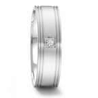 Partnerring TAMOR mit Brillantpavée TW/si