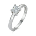 Ring Weissgold mit Zirkonia