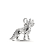 Anhänger Silber rhodiniert Hund