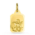 Anhänger 750/18 K Gelbgold Schutzengel