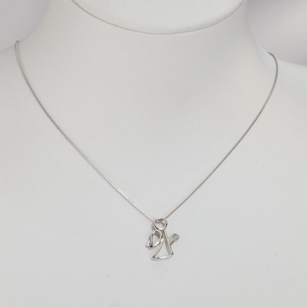 Catena Oro bianco 750/18 carati