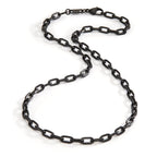 Kette Expose M50 Black aus Edelstahl, 60 cm