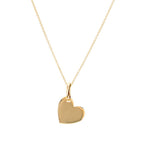 Gravuranhänger 585/14 K Gelbgold Herz Ø11 mm