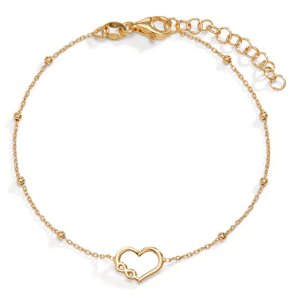 Gyios Amazonit Armband Mit Herz-Anhänger - Verstellbarer Schmuck Für Frauen