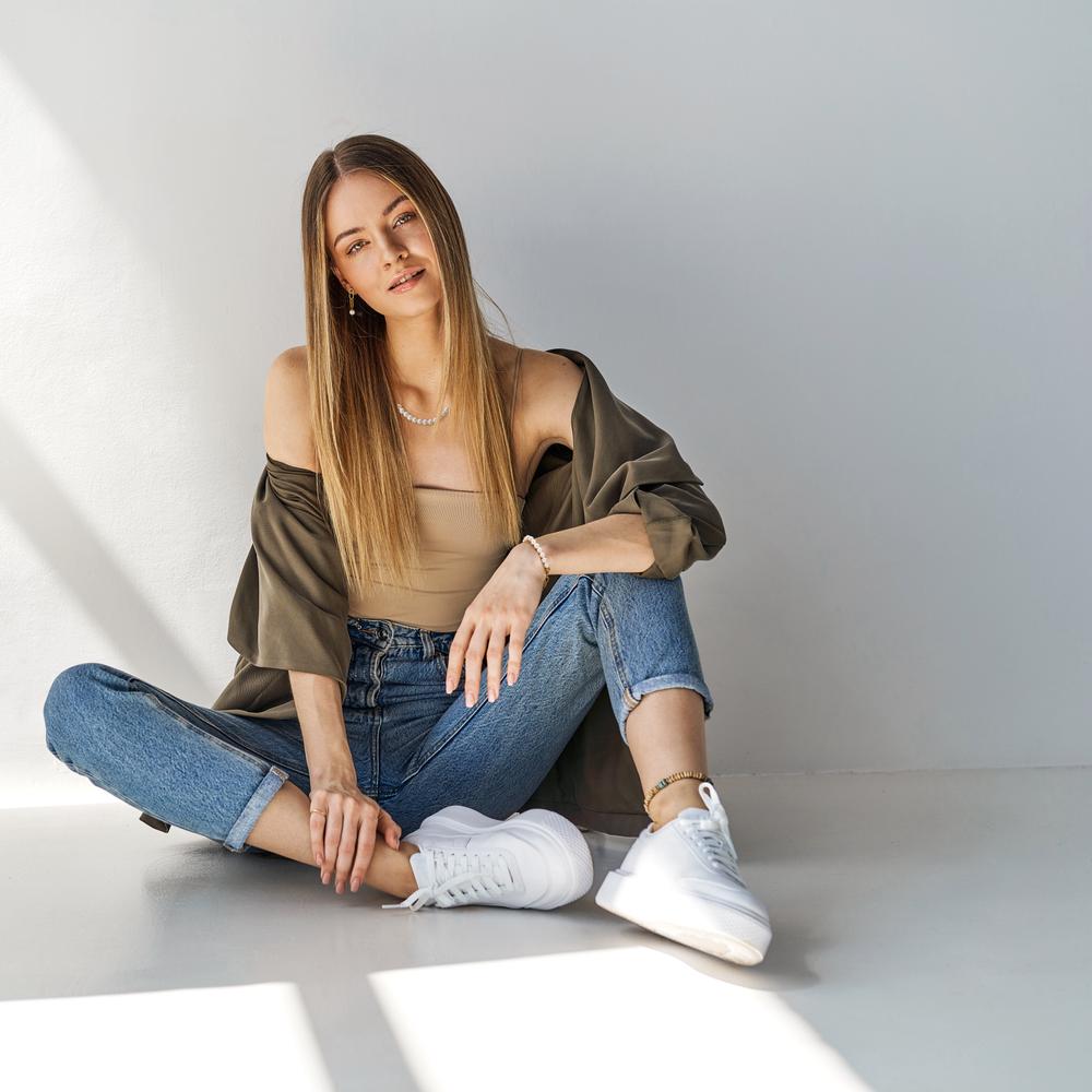 Orecchini Acciaio inossidabile giallo rivestimento IP [shining Pearls] bianco, 2 Perla, 8 mm