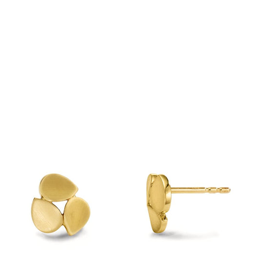 Orecchini a bottone Oro giallo 375/9K Ø7.5 mm