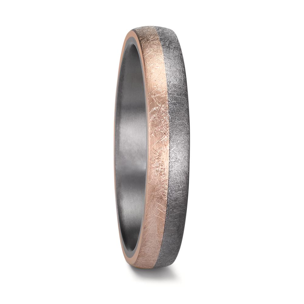 Partnerring 999 Tantal, 585/14 K Rosegold