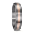 Partnerring 999 Tantal, 585/14 K Rosegold