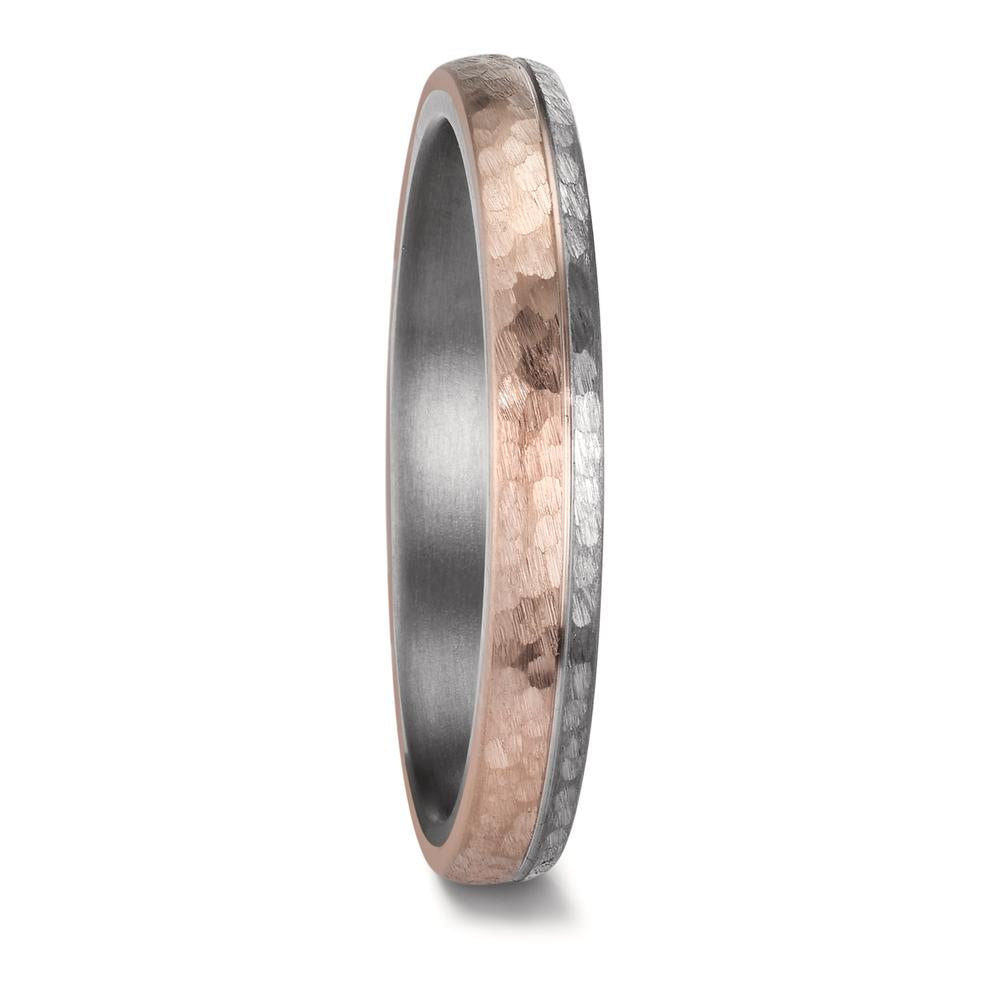 Partnerring 999 Tantal, 585/14 K Rosegold