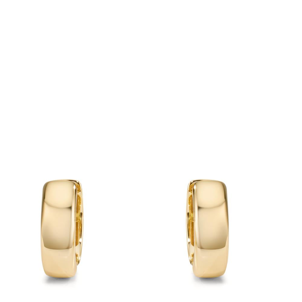 Klappcreolen Silber gelb vergoldet