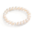 Armband Süsswasserzuchtperlen, 10 mm 18 cm