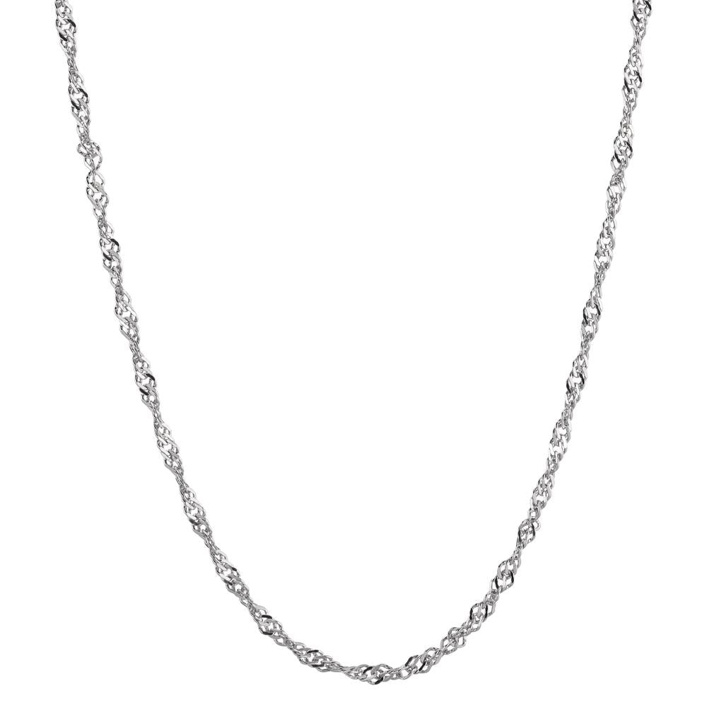 Collana Argento rodiato 50 cm