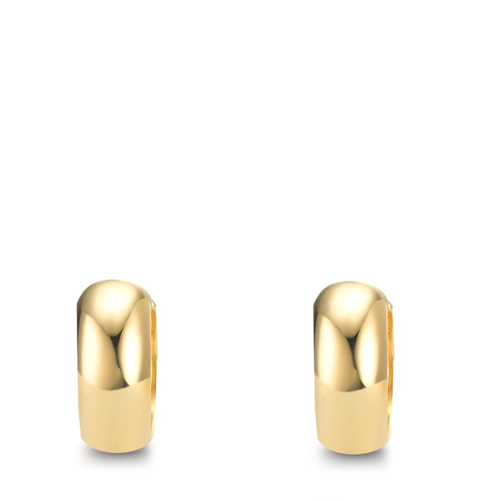 Klappcreolen Silber gelb vergoldet