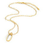 Collana Argento giallo dorato 40-44 cm