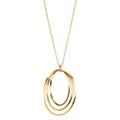 Collana Argento giallo dorato 40-44 cm