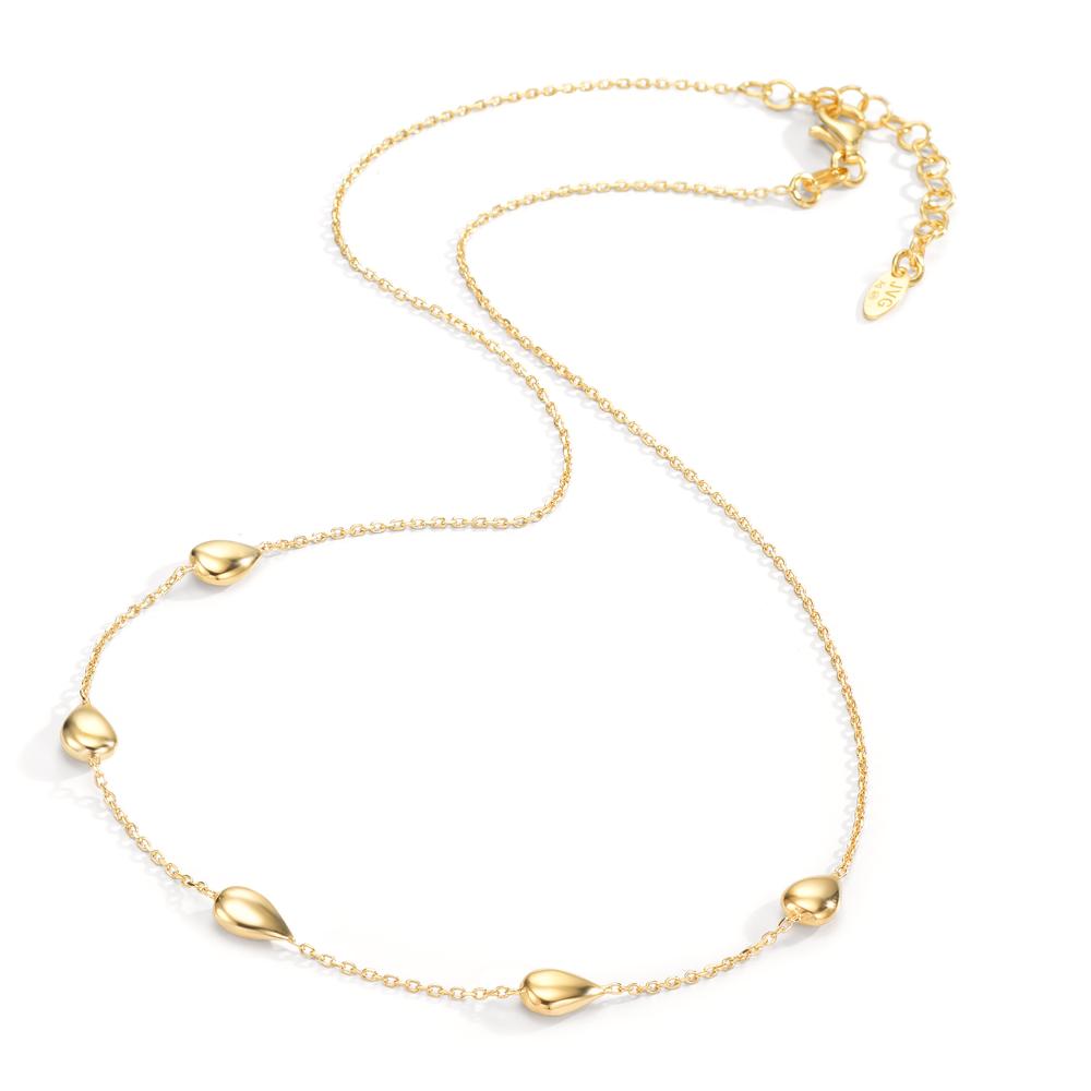 Collana Argento giallo dorato 40-44 cm