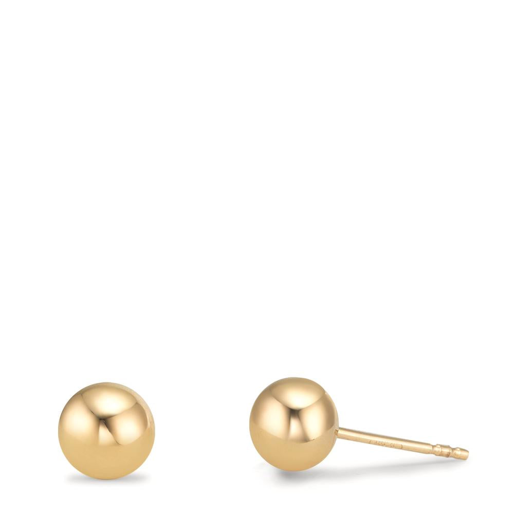 Ohrstecker 375/9 K Gelbgold Ø5 mm