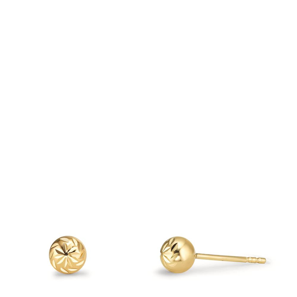 Ohrstecker 375/9 K Gelbgold Ø4 mm