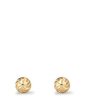 Ohrstecker 375/9 K Gelbgold Ø5 mm