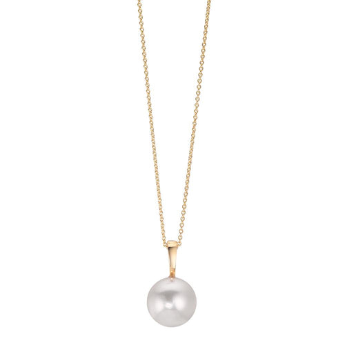Anhänger 585/14 K Gelbgold Akoya Perlen 8-8.5 mm
