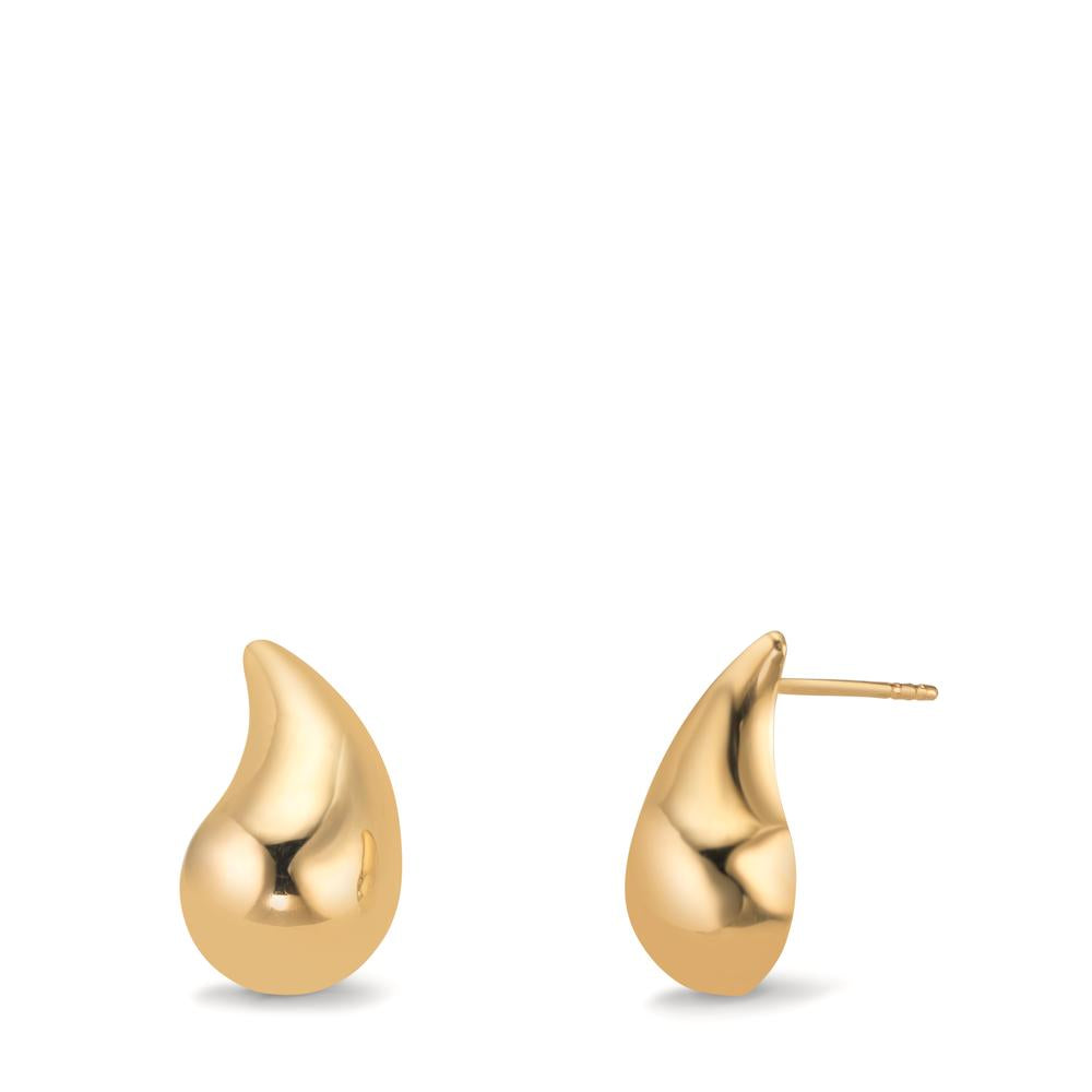 Ohrstecker 375/9 K Gelbgold Tropfen