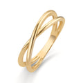Fingerring 375/9 K Gelbgold
